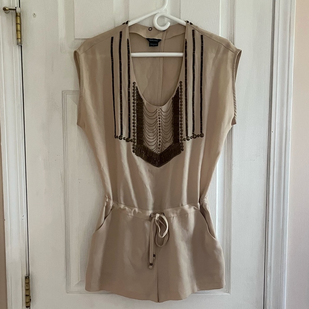 Marciano, Shorts Romper, beaded - Size: 0